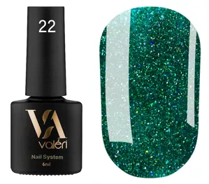 VALERI Flash Gel Polish Гель-лак світловідбивний 6 мл №022